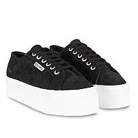 SUPERGA Δίσολο sneaker από καστόρι