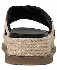 DKNY Flatforms με ψάθα