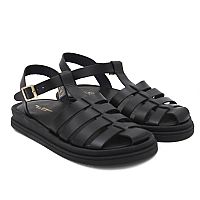 WALL STREEΤ Δερμάτινα πέδιλα fisherman