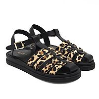 WALL STREEΤ Δερμάτινα πέδιλα fisherman