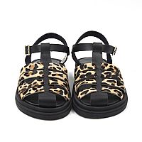 WALL STREEΤ Δερμάτινα πέδιλα fisherman