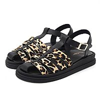 WALL STREEΤ Δερμάτινα πέδιλα fisherman