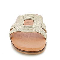 EVA FRUTOS Δερμάτινο, flat πέδιλο