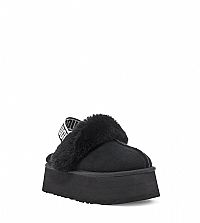 UGG Δίσολη παντόφλα με λάστιχο και γούνα