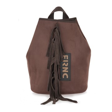 FRNC Γυναικεία τσάντα πλάτης με κρόσια