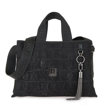 FRNC Τσάντα χειρός - ώμου - χιαστί με δύο θέσεις.