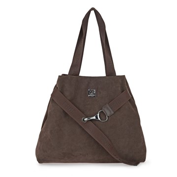 FRNC Μεγάλη τσάντα ώμου από καστόρι