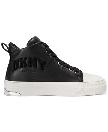 DKNY Flat μποτάκι με  διακριτικό λογότυπο