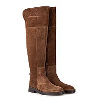 ALPE Flat, καστόρινη μπότα over the knee