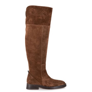 ALPE Flat, καστόρινη μπότα over the knee