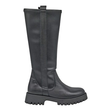 FRAU Μπότα με ελαστικό υλικό στη γάμπα.