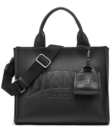 DKNY Τσάντα shopper χειρός - ώμου - χιαστί με ανάλγυφο logo