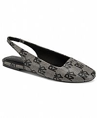 DKNY Flat slingback με λογότυπο