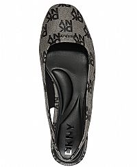 DKNY Flat slingback με λογότυπο