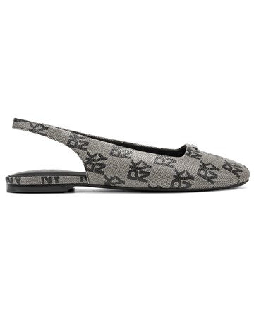 DKNY Flat slingback με λογότυπο