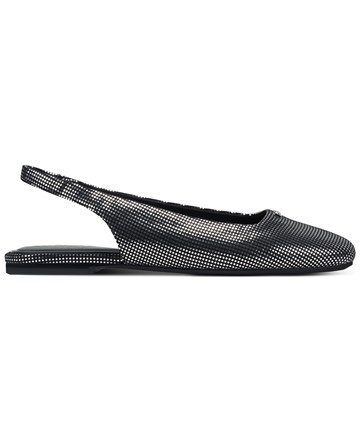 DKNY Flat sling back με dots