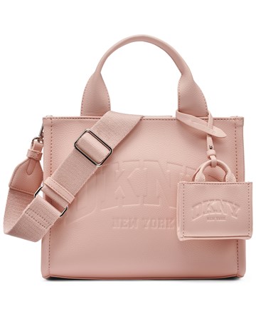 DKNY Μικρή τσάντα shopper χειρός - χιαστί με ανάγλυφο logo