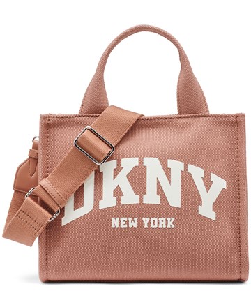 DKNY Μεσαία τσάντα shopper με logo.