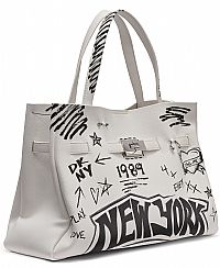 DKNY Τσάντα χειρός με graffiti