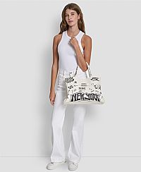 DKNY Τσάντα χειρός με graffiti