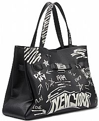 DKNY Τσάντα χειρός με graffiti