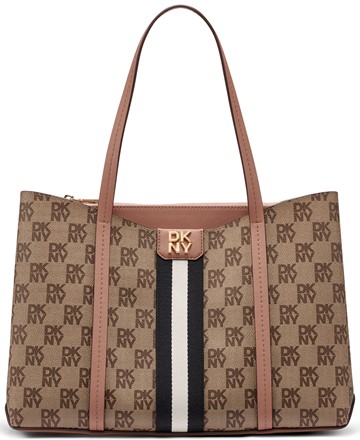 DKNY Μεγάλη τσάντα ώμου με ξεχωριστές θήκες