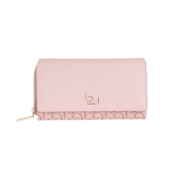 BY BYBLOS Μεγάλο, διπλό πορτοφόλι με πολλές θέσεις.