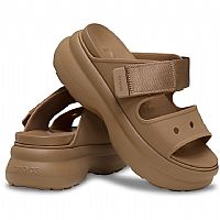 CROCS Πλατφόρμες με velchro στο κουντεπιέ