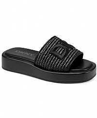DKNY Flatforms από ψάθα