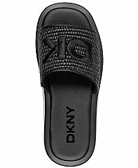 DKNY Flatforms από ψάθα