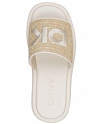 DKNY Flatforms από ψάθα