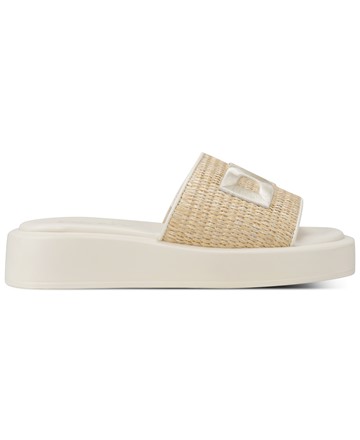 DKNY Flatforms από ψάθα