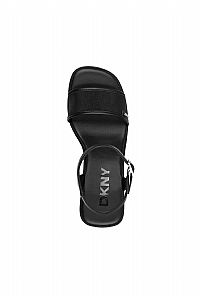 DKNY Πέδιλο με φαρδύ τακούνι και μπαρέτα.