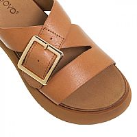 INUOVO Δερμάτινα πέδιλα slip on