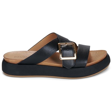 INUOVO Δερμάτινα πέδιλα slip on