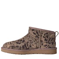 UGG Flat μποτάκι αστραγάλου λέοπαρ