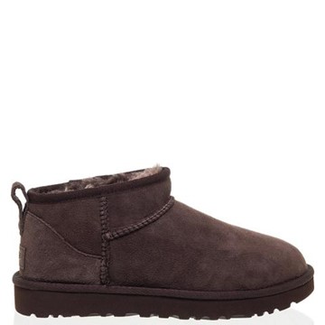 UGG Flat ankle boots με γούνα