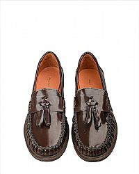 WALL STREET Δερμάτινα loafers