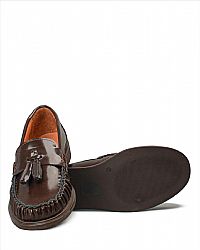 WALL STREET Δερμάτινα loafers