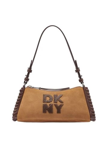 DKNY Τσάντα ώμου από οικολογικό καστόρι