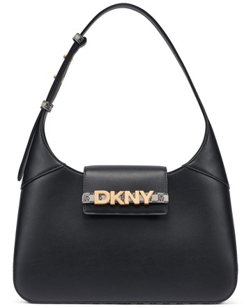 DKNY Τσάντα ώμου με λεπτομέρειες από logo.